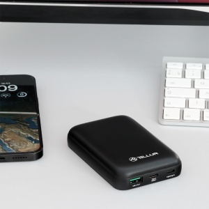 Baterie externă Tellur Compact Pro WPD101 10000mAh QC3.0 22.5W+PD20W+Qi 15W, compatibil MagSafe - Img 6