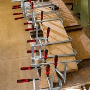 BESSEY Menghină GZ-2K din oțel, cu șurub, Deschidere: 250 mm - Img 2