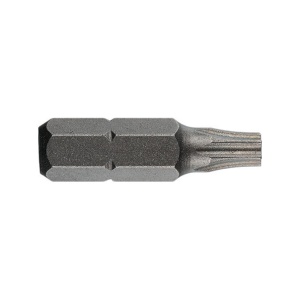 Bit STANDARD 1/4" DIN/ISO 1173 Forma C 6,3 profil TORX® cu gaura, L 25, TX BO 30