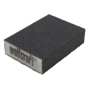 Burete slefuire Wolfcraft 2894000, 97x67x25 mm, granulatie 40, 80 - Img 1