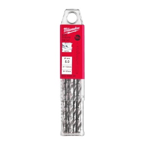 Burghie lungi MILWAUKEE HSS Ground pentru metal - DIN 340 Ø 5x87x132 mm - set 10 buc - Img 2