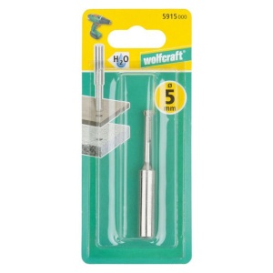 Burghiu diamantat "Ceramic" Wolfcraft 5915000, D 5 mm, lungime activa 30 mm - Img 3