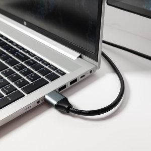Cablu High Speed HDMI 2.0 Tellur, 4K, 18Gbps, tată-tată, Ethernet, aurit, 3m, negru - Img 7