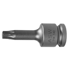 Cap cheie tubulara de impact ASW cu profil TORX® exterior 3/8" TX30 L50mm