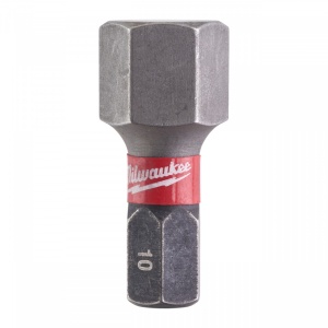 Cap surubelnita Hexagon (HEX) Milwaukee SHOCKWAVE (Tip: Hex 10 mm) - set 2 buc - Img 1