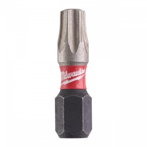 Cap surubelnita Torx (TX) Milwaukee SHOCKWAVE (Lungime totală (mm): 25, Tip: TX 27) 2 buc