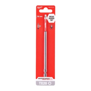 Cap surubelnita Torx (TX) Milwaukee SHOCKWAVE TX20 x 150 mm - Img 2