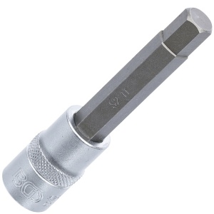 Capat cheie tubulara 1/2" cu varf imbus, lung, 11 x 100 mm - Img 1