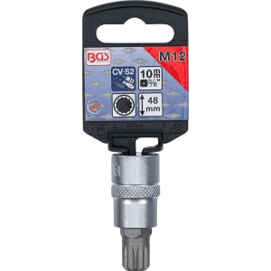 Capat cheie tubulara 3/8" cu varf XZN, M12x48 mm - Img 2
