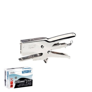 Capsator Cleste Rapid HD31 si o cutie de capse Rapid 73 8, Super Strong 5000 buc cutie - Img 1