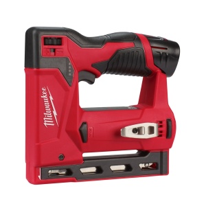 Capsator cu acumulator Milwaukee M12 BST-202X, capse 6-14 mm, livrat cu acumulatori, valiza - Img 15