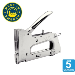 Capsator tacker cabluri Rapid PRO R36E, capse semirotunde , œU, 36 10-14 mm, reglare forta capsare in 3 trepte, diametru cablu 6 mm, joasa tensiune, 5 ani garantie, fabricat in Suedia 20511811 - Img 2