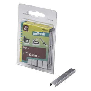 Capse plate Wolfcraft 7056000, tip 013, 6 mm, 2000 buc - Img 1