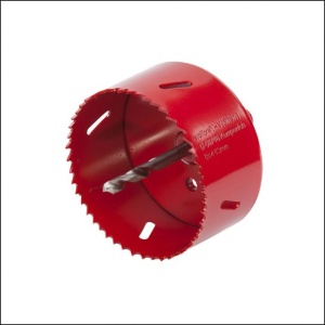 Carota bimetal Wolfcraft 5476000, diametru D 83 mm, adancime de taiere 40 mm - Img 1