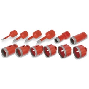 Carota diamantata pt. portelan, placi ceramice DryGres 50mm - RUBI-4914 - Img 2