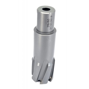 Carota pt. otel din carbura de tungsten, ⌀ 29mm, h=50mm, cu prindere Weldon - DXDY.P-TCT-50.29.W - Img 1