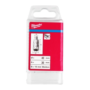 Carote HSS 30 mm Milwaukee (Lungime totală (mm): 30, Ø (mm): 40) - Img 3