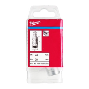 Carote HSS 30 mm Milwaukee (Ø (mm): 33, Lungime totală (mm): 30) - Img 2