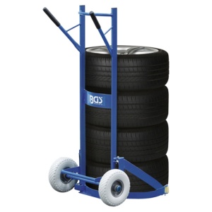 Carucior transport pentru anvelope, roti, sarcina maxima 200kg - Img 2