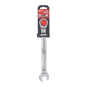 Cheie combinată cu clichet Milwaukee MAX BITE 18mm - Img 2