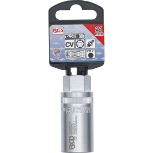 Cheie pentru bujii 21 mm, cu arc de retinere, antrenare 1/2", Hex - Img 3
