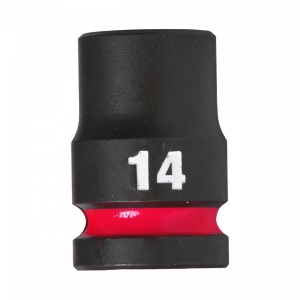 Cheie tubulara de impact 1/2" MILWAUKEE SHOCKWAVE™ IMPACT DUTY 14 mm L38mm