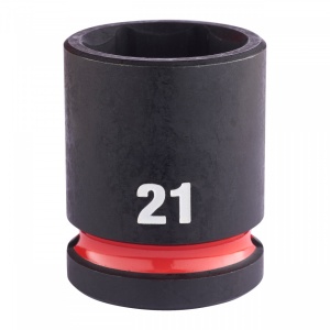 Cheie tubulara de impact 1/2" MILWAUKEE SHOCKWAVE™ IMPACT DUTY 21 mm L38mm - Img 1