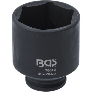 Cheie tubulara de impact BGS 52mm, 1/2" - Img 1