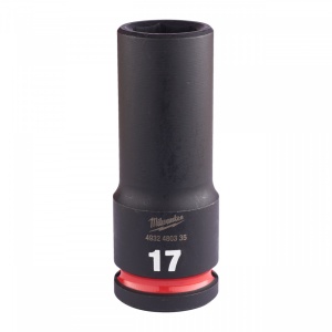 Cheie tubulara de impact Milwaukee 1/2" SHOCKWAVE™ IMPACT DUTY - lungi 17mm L78mm