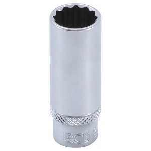 Cheie tubulara lunga, patrat interior BGS 1/4", 13 mm
