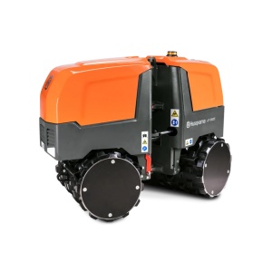 Cilindru compactor articulat cu șenile Husqvarna LP 9505 Kubota 850mm, 72 N, 1680 kg - Img 1
