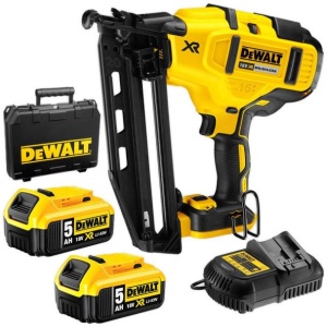 Ciocan de batut cuie Dewalt DCN660P2 cu 2 acumulatori Li-Ion 18 V/ 5.0 Ah, cuie 1.6 / 32-63 mm - Img 2