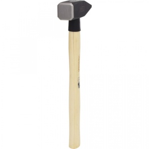 Ciocan pentru lacatus cu coada din lemn de Hickory, KS TOOLS, 1000 g - Img 4