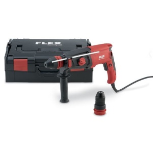 Ciocan rotopercutor Flex CHE 2-28 R SDS Plus, 800 W, 2.7 J, 0 - 1300 rpm, doua mandrine interschimbabile - Img 3