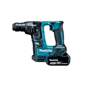 Ciocan rotopercutor Makita LXT 18V, SDS-PLUS, 1,2 J, livrat cu 2 acumulatori 18V 5,0Ah
