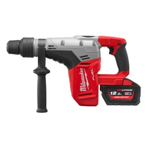 CIOCAN ROTOPERCUTOR SDS-MAX PENTRU GĂURIRE SI DĂLTUIRE, CLASA 5 KG M18 FUEL™ Milwaukee M18 CHM-121C, alimentare cu acumulator - echipat - Img 8