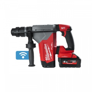 Ciocan rotopercutor SDS-Plus 32 mm cu 4 funcții M18 FUEL™ cu ONE-KEY™ și mandrină FIXTEC™ M18 ONEFHPX-552X, echipat, 2 baterii, incarcator, valiza, 5 jouli - Img 2