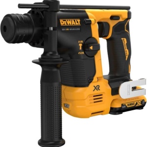 Ciocan rotopercutor SDS Plus DeWALT DCH072L2, cu 2 acumulatori XR 12V / 3.0 Ah, 1.1 J - Img 3