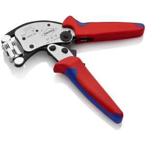 Cleste de sertizat ferule cu autoreglaj, KNIPEX, 0.14 - 16 mm², 200 mm - Img 2