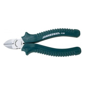 Cleste de taiat lateral Jonnesway cu mânere din polimer, 7" 180 mm
