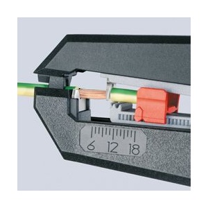 Clește dezizolator automat KNIPEX între 0,2 și 6 mm² cu taietor de sarma - Img 2