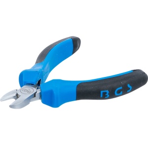 Cleste electronist BGS cu taietura laterala, cu arc, 115 mm - Img 4
