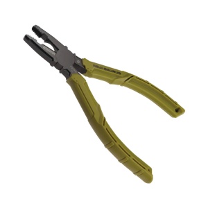 Cleste Extractor Suruburi Cap Stricat, Falci Dinti verticali, ENGINEER PZ-33, 160 mm, finisat negru, Ureche prindere curelusa, Fabricat in Japonia