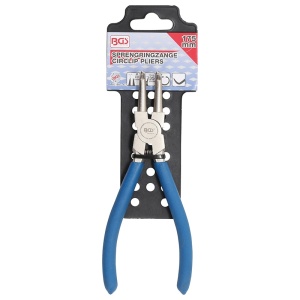 Cleste pentru inele de sigurante interioare, curbat, 175 mm - Img 2