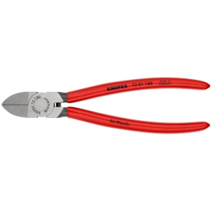 Cleste sfic pentru taiat plastic, KNIPEX, 180 mm - Img 3