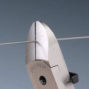Cleste sfic taiere diagonala dezizolare cabluri ENGINEER NK-25, 130 mm, fabricat in Japonia - Img 3