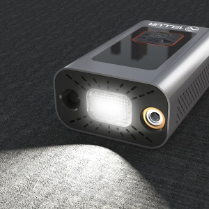 Compresor auto portabil Tellur, 150 PSI, 16L/min, 4000mAh, USB-C, aluminiu - Img 11