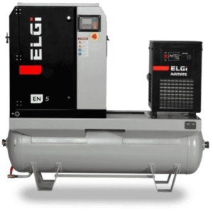 Compresor electric cu surub ELGI EN 03 presiune 9.5 bar debit 0.31 m³/min 3 KW 400 V