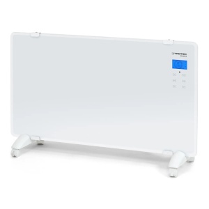 Convector electric din sticla Design TCH 2010E, 2000W, alb - Img 2