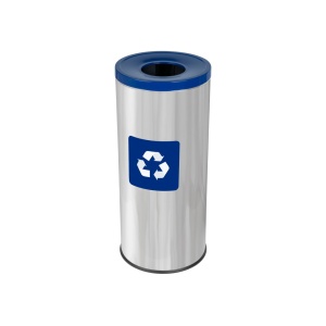 Coș inox colectare selectivă Eko Prestige 45 L - Img 1